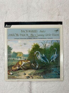 Bach-Mahler: Suite / Janáček-Talich: The Cunning Little Vixen Vinyl (1981)